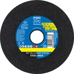 Trennscheibe EHT 125x1,0x22,23 mm gerade Startlinie START STEELOX für Stahl/Edelstahl