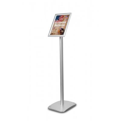 Infoständer »Menü Board Standard« DIN A4, Aluminium silber
