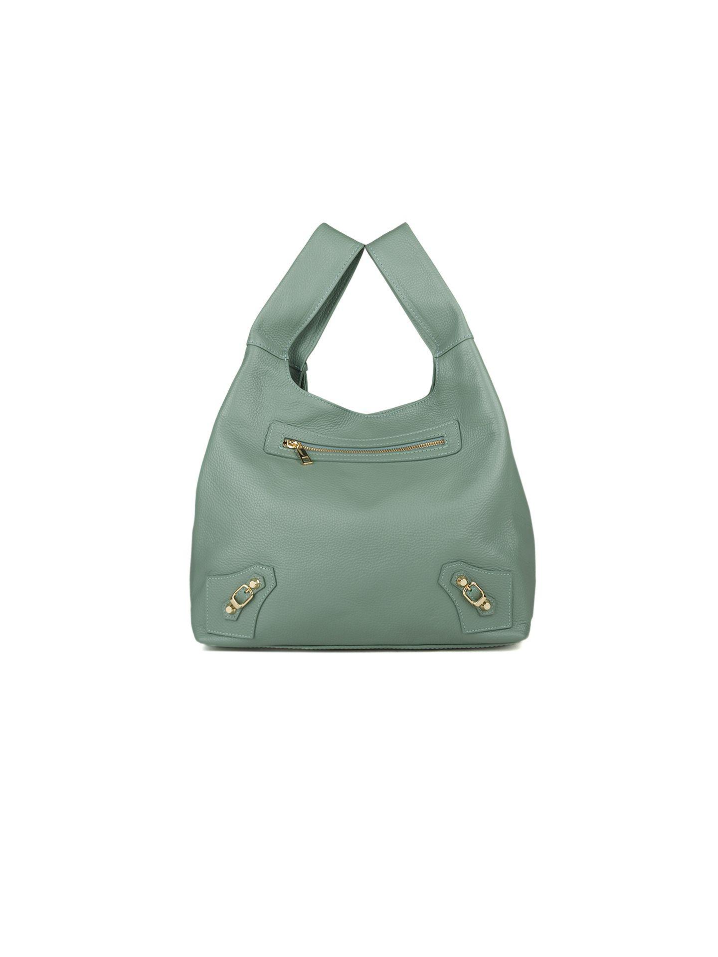 Giulia Monti Handtasche Blassgrün