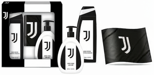 TERIAM JUVENTUS GIFT SET SAPONE+ DOCCIA SHAMPOO+ BANDIERA