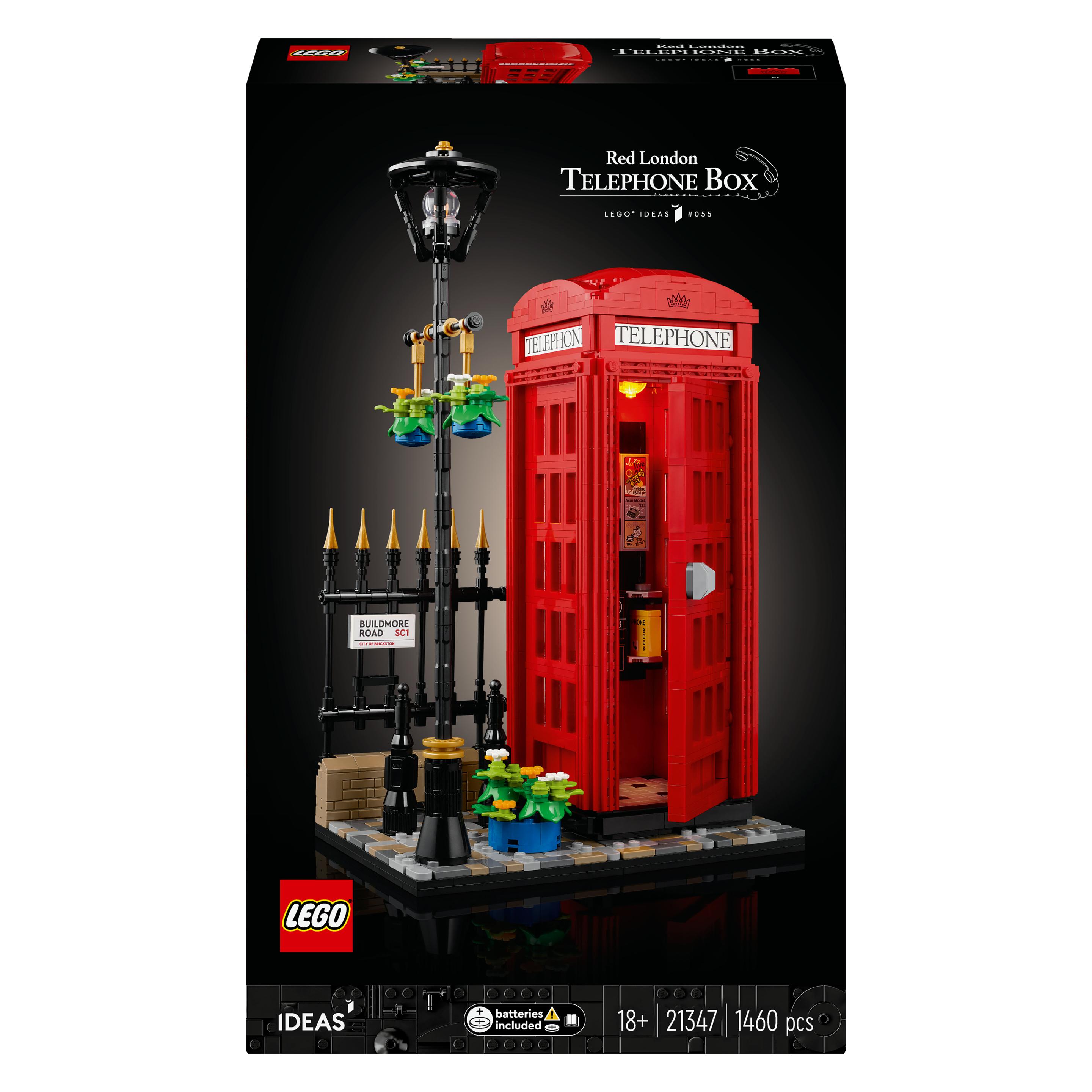 LEGO Rote Londoner Telefonzelle (21347, LEGO Ideas, LEGO Seltene Sets) (21347)