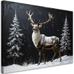 LEINWANDBILD Weihnachten 90x60cm