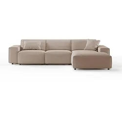 ECKSOFA RANI Taupe Cord