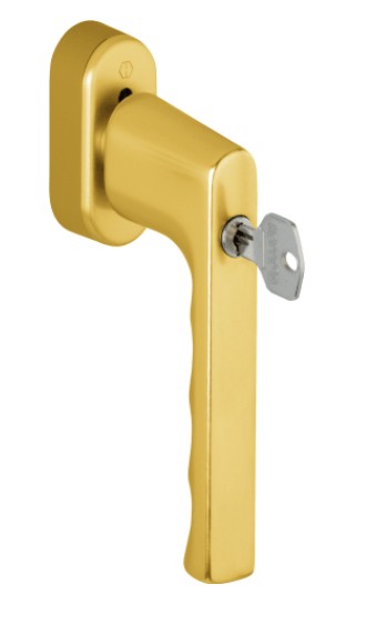 HOPPE Fenstergriff abschließbar Hamburg 0700S/UD9020, mit Schrauben, Aluminium 11712284