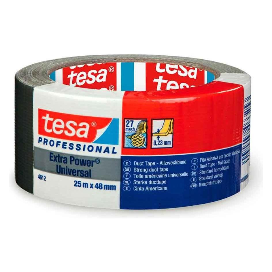 tesa Black american tape 48 mm x 25 m (48 mm) (49427093)