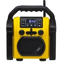 Adler AD 1911 (FM, Bluetooth), Radio, Schwarz, Gelb