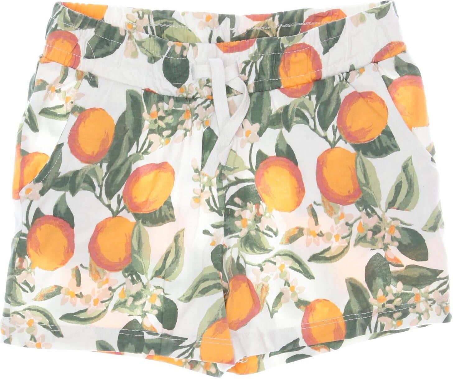 name it Mädchen Shorts, Cremeweiß, Gr. EU 122, Baumwolle - Second Hand