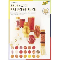 folia Motivblock Colours of India Mumbai rot/orange