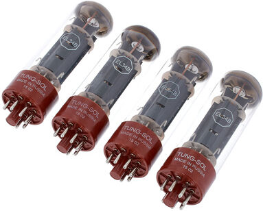 Tung-Sol EL34B Matched Quartett