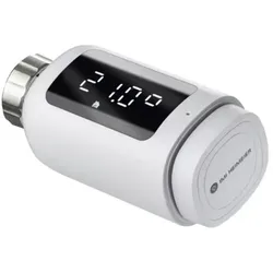 IMI Heimeier HeimSync Smarter Thermostatkopf 1550-00.500 Bluetooth, Fenster-Auf-Erkennung, Programmierung per App, weiß