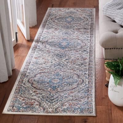 SAFAVIEH Oregon Ayseni Shabby Chic Medallion Rug