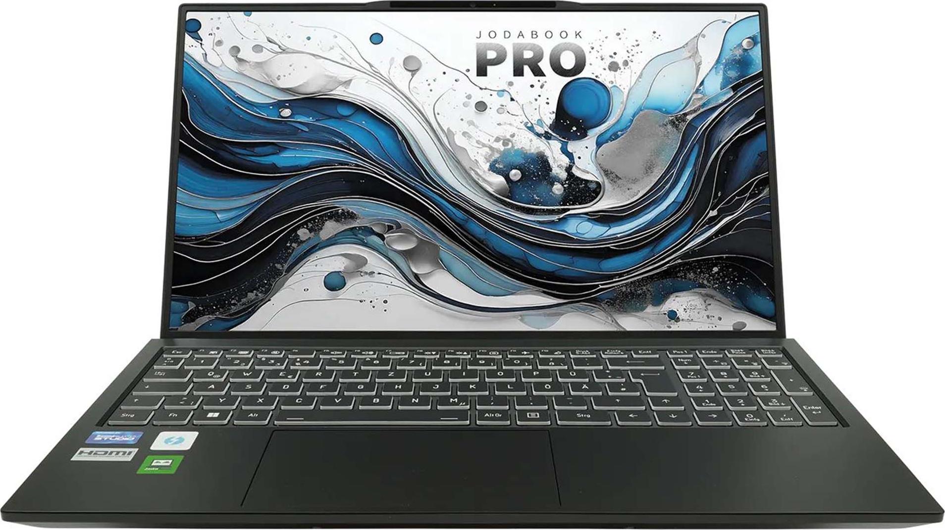 JodaBook S15 Pro (Schwarz, 15,6" Full-HD, Intel Core i7 1360P, 8 GB RAM, 1 TB SSD) mit Windows 11 Pro #mit Rucksack