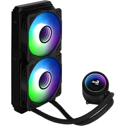 AeroCool WAK Mirage L240 RGB, CPU Wasserkühler, Schwarz