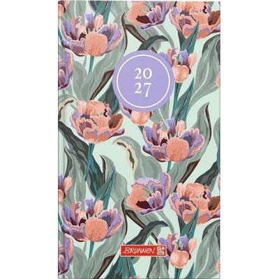 BRUNNEN 1075615027 Taschenkalender Mod. 756 2027 'Botanical' A6, Papier