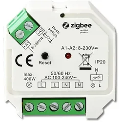 ISOLED ZigBee 3.0/Push Universal TRIAC-Dimmer 230V, 200VA ISO-114728