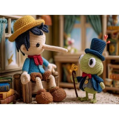 CALVENDO Puzzle Die Abenteuer des Pinocchio | 1000 Teile Lege-Größe 64x48cm Foto-Puzzle für glückliche Stunden