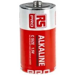 RS PRO LR14, Alkali, C Batterien, LR14, 1.5V, 7.5 (C, 7500 mAh), Batterien + Akkus