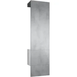 GARDEROBE Carlton Paneel in Beton Oxid Optik