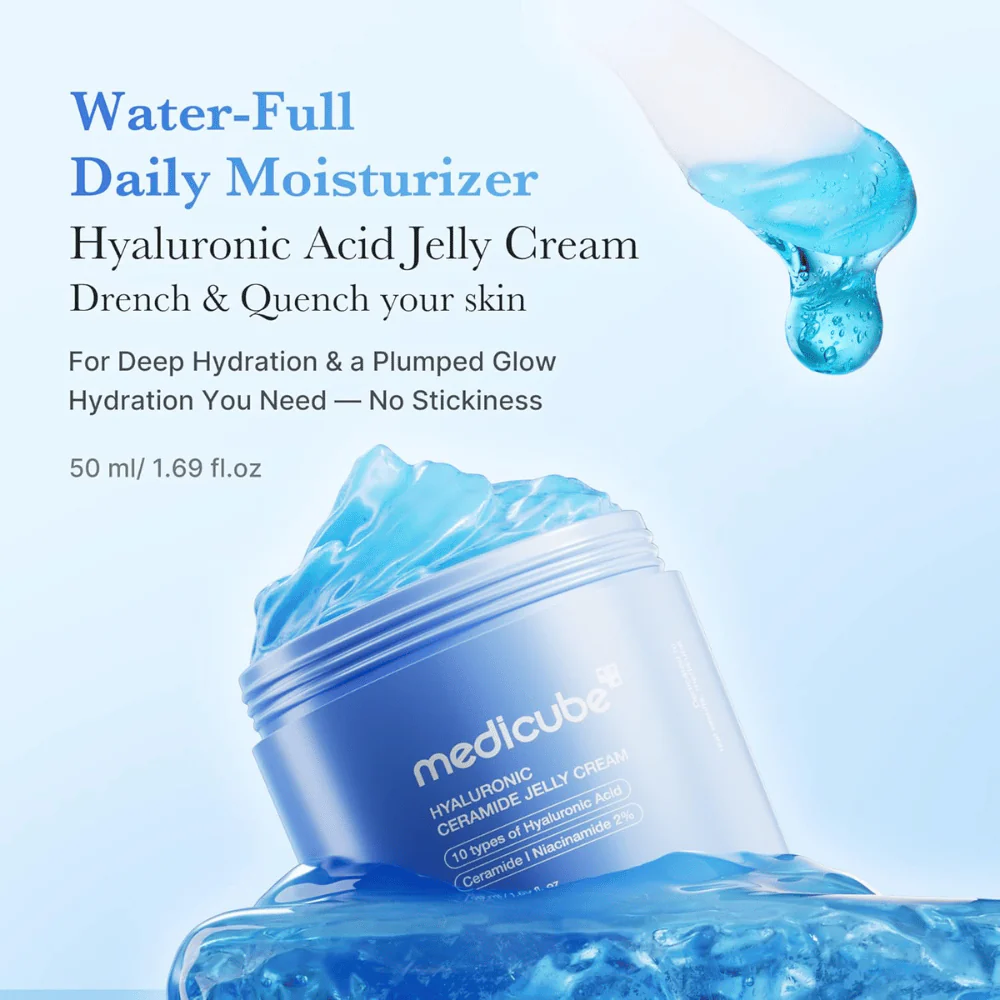 Medicube Crema facial en gel con hialurónico y ceramidas 50mL