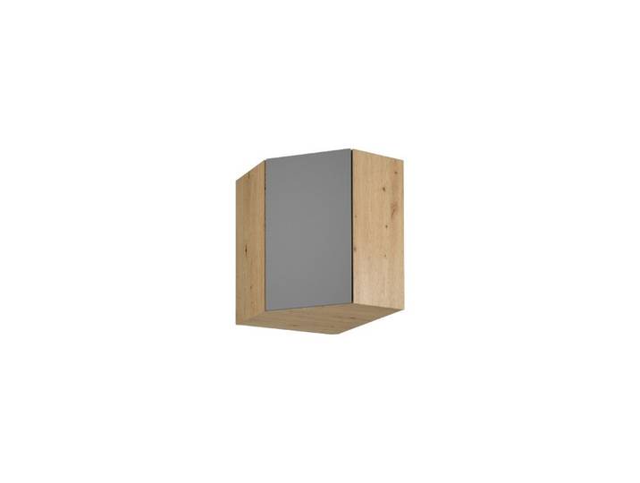 ROYAL24_MARKT Eckhängeschrank - Nexa Küchenoberschrank Ecke 60 cm (Packung, 1-St., Nexa - G60N) Platzsparend – Stilvoll – Hochwertige Fronten – Langlebig