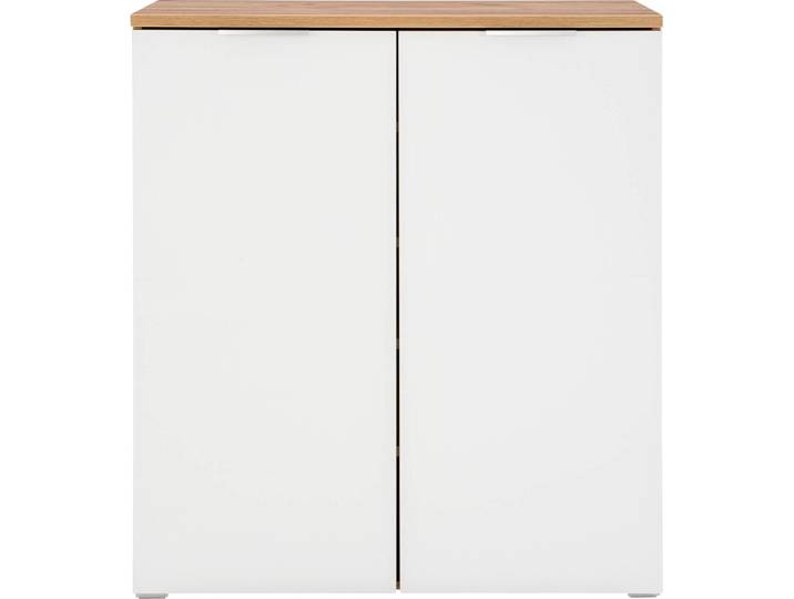 Schuhschrank Tasso weiss Holzwerkstoff/Glas B 89 H 105 cm