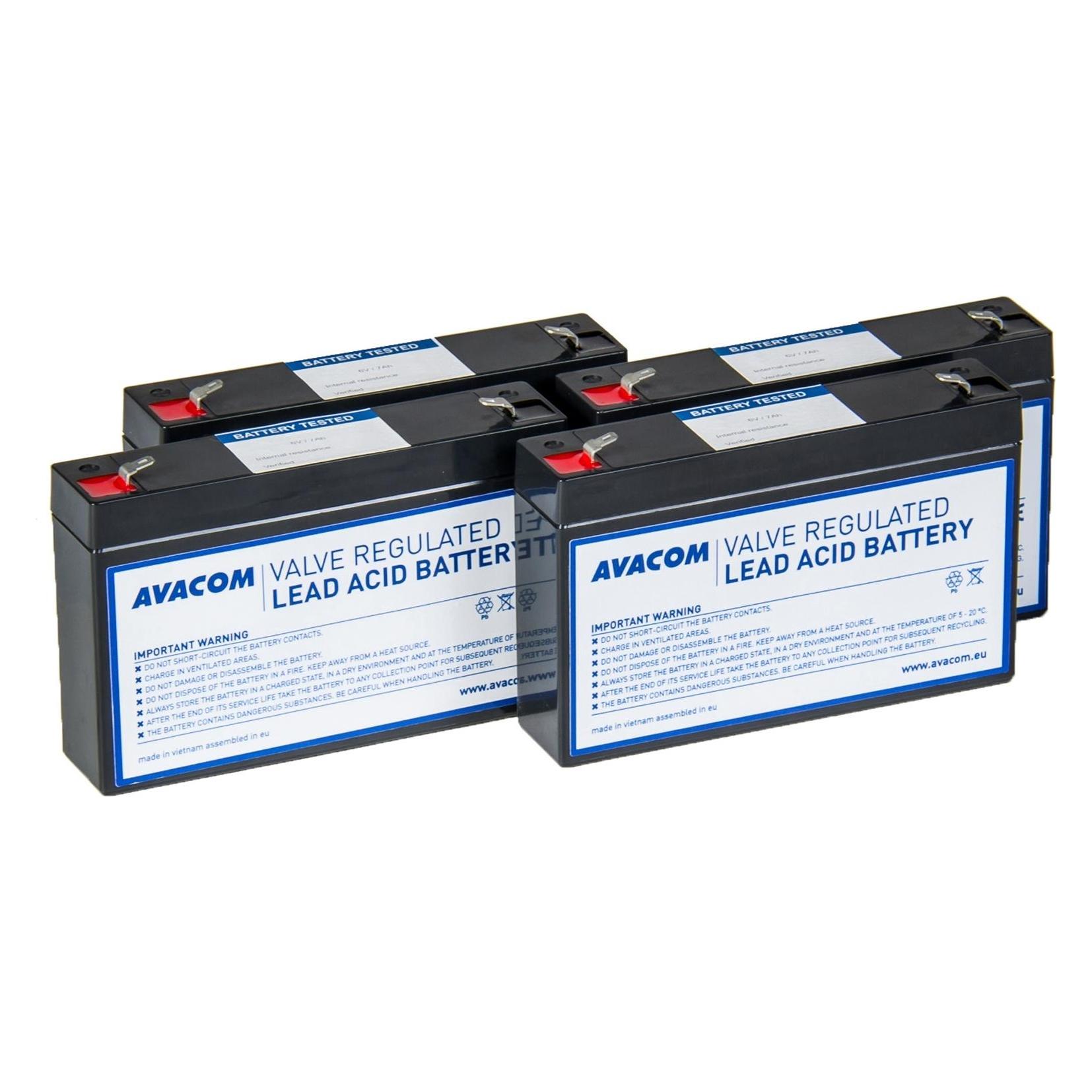 Long AVACOM baterie pro UPS CyberPower, EATON, Effekta (AVA-RBP04-06070-KIT)