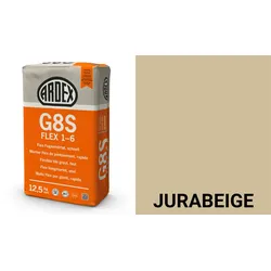Ardex G8S FLEX 1-6 Flex-Fugenmörtel, schnell 5 kg Beutel Jurabeige