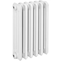 ASW DIN-Gussradiator Berlin RAL 9010, 3 Glieder, 580x500x180 mm, Höhe 160 mm