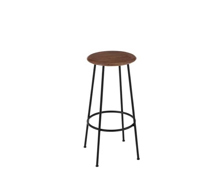 J-line Barhocker Neo - Stahl - Natur/Schwarz