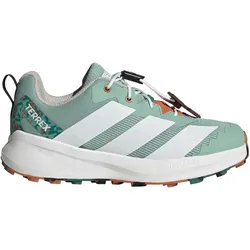 adidas TERREX Minecraft Agravic Trailrunning-Schuhe Kinder KK1754 - hazy green/cloud white/core black 34