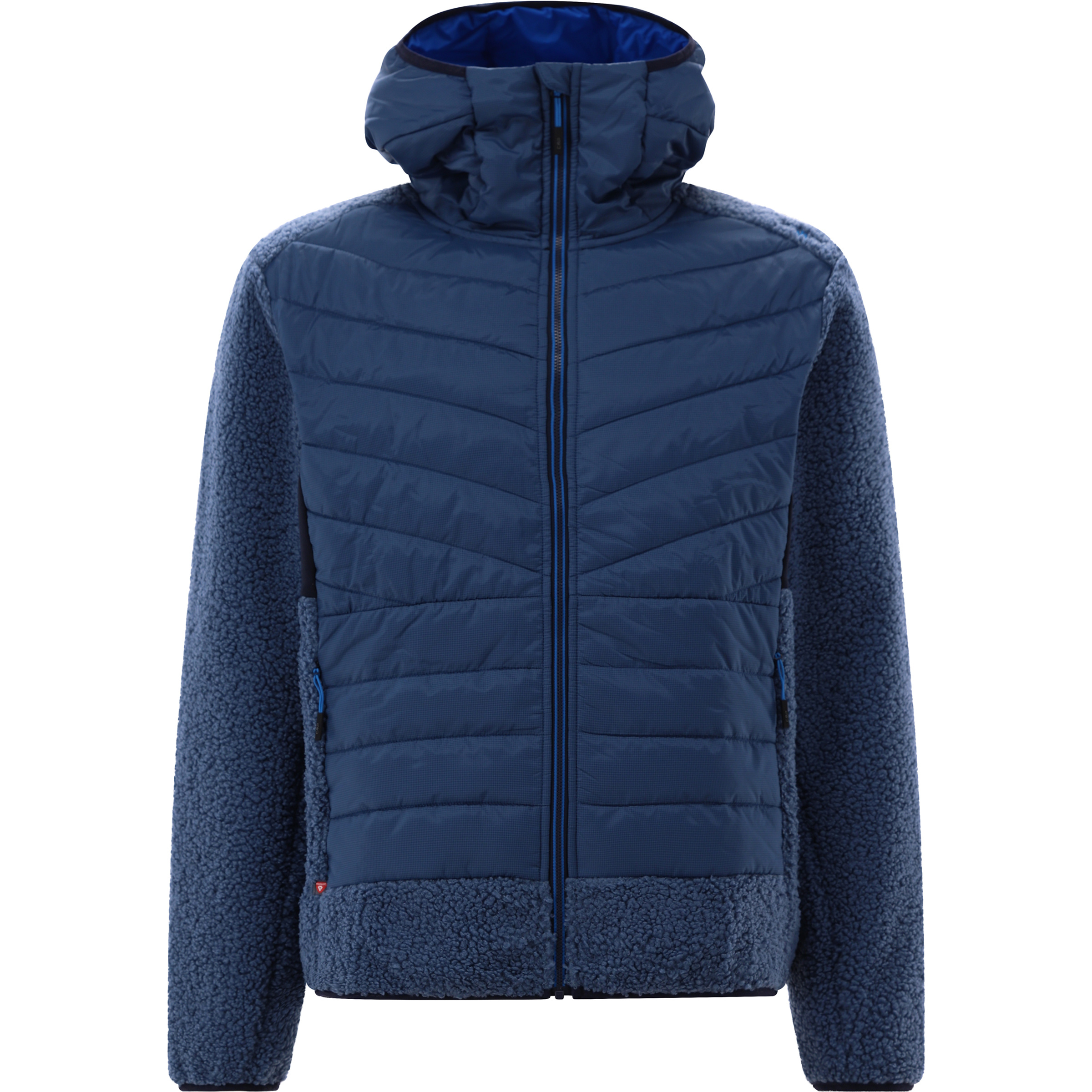 CMP Hybrid Herren Kunstfaserjacke blau Größe XL Camping Elastisch