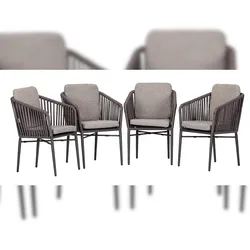 acamp Manhattan Stapelsessel 4er-Set