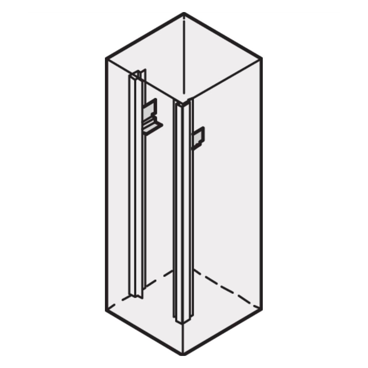 Schroff Novastar Kurzgleitschiene 15KG (10X) (27230185)