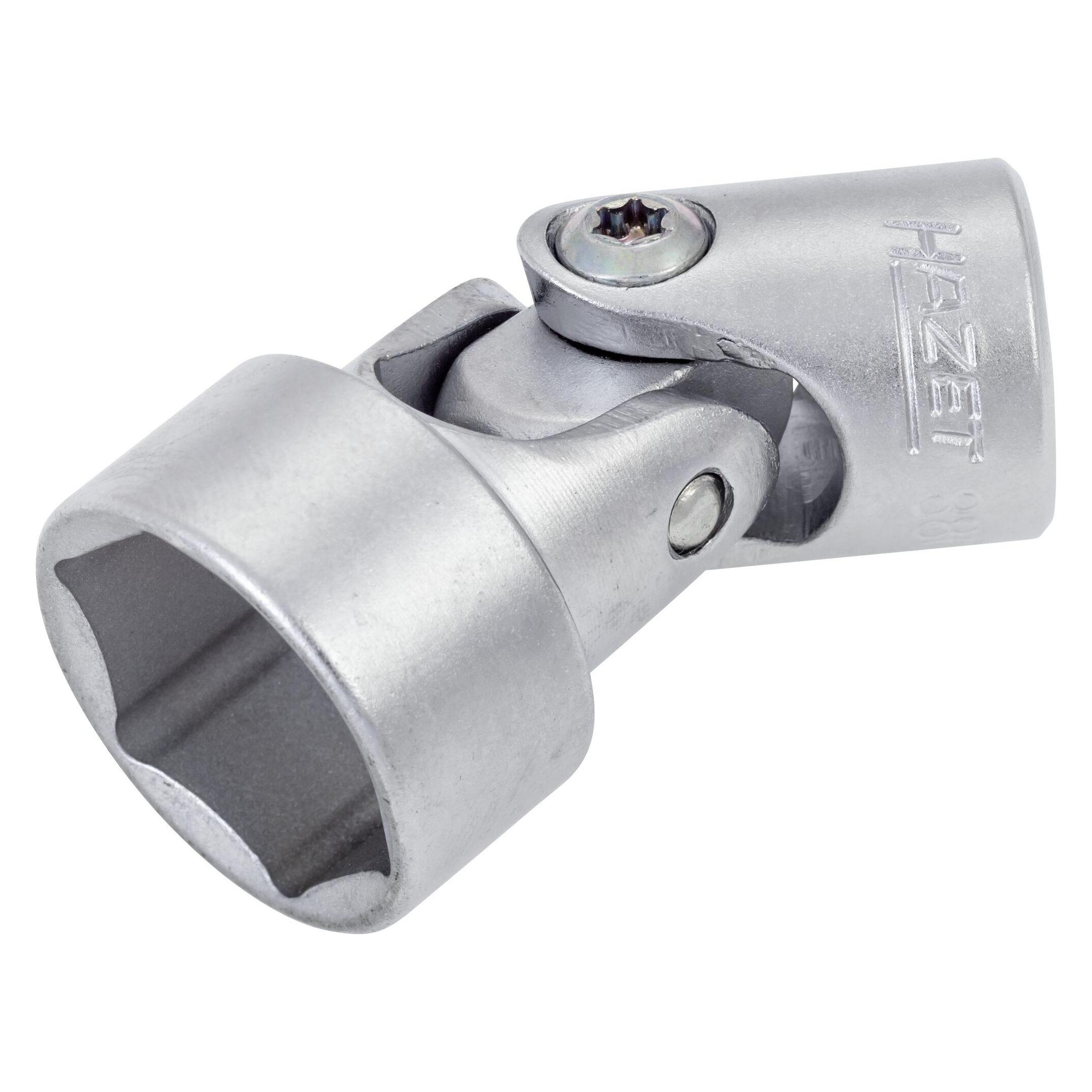 Hazet Gelenk Steckschlüsseleinsatz Sechskant 880G-19 Vierkant10 mm (3/8 Zoll) Aussen Sechskant... (19 mm) (880G-19)