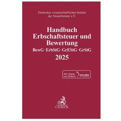 Handbuch Erbschaftsteuer und Bewertung 2025, Fachbücher