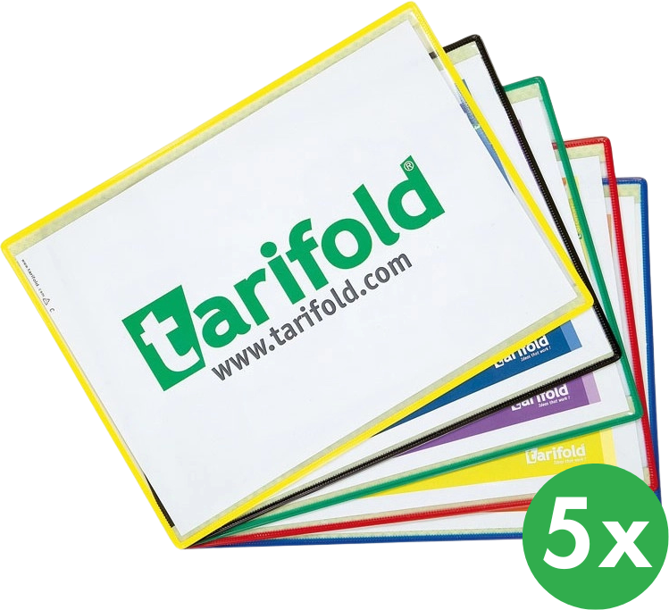 Tarifold Selbsthaftende Taschen mit Umrandung