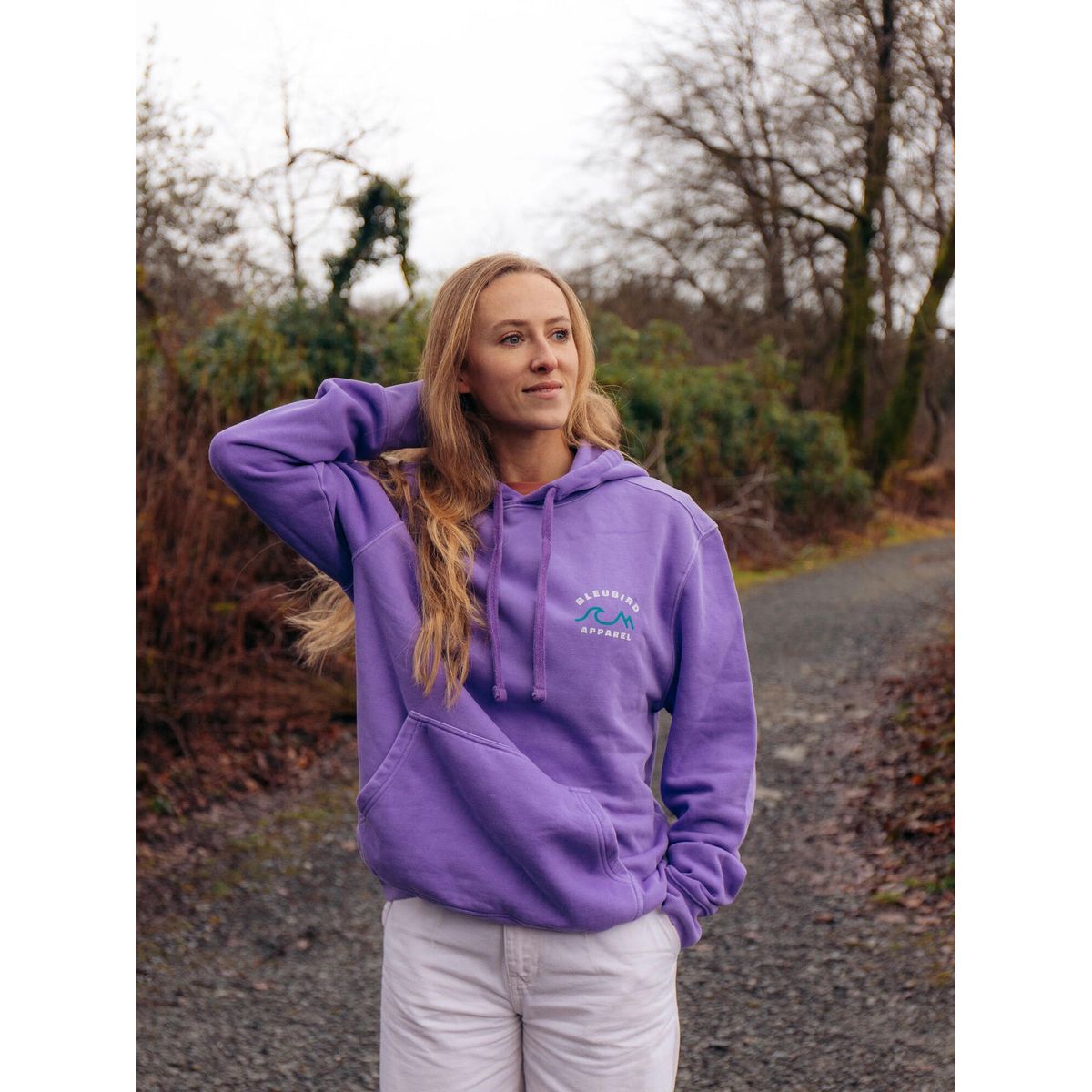 Bleubird Violet Horizon Hood violet M VIOLET-HOR-HOOD-M