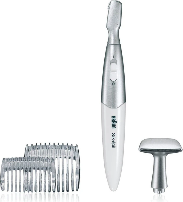 Braun silk.épil Pro Linii Bikin + 4 Aufsätze, FG1100, weiß