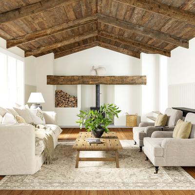 Nuloom Spindle Medallion Wool and Cotton Area Rug