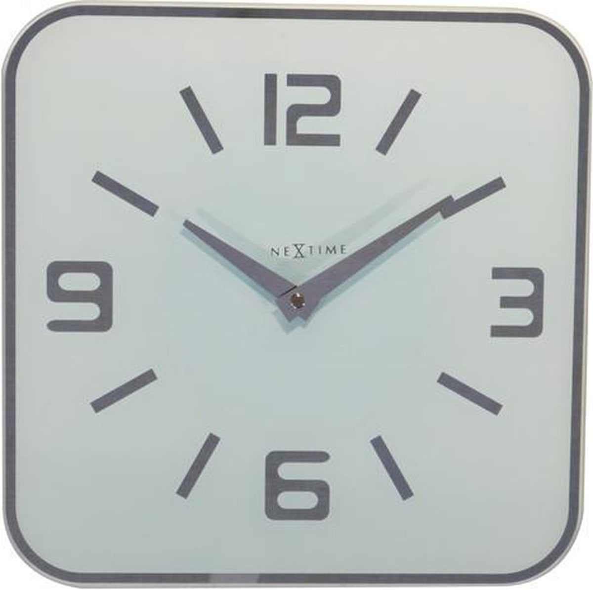 NeXtime Wandklok Shoko Wit - Analoog - Diameter: 43 cm