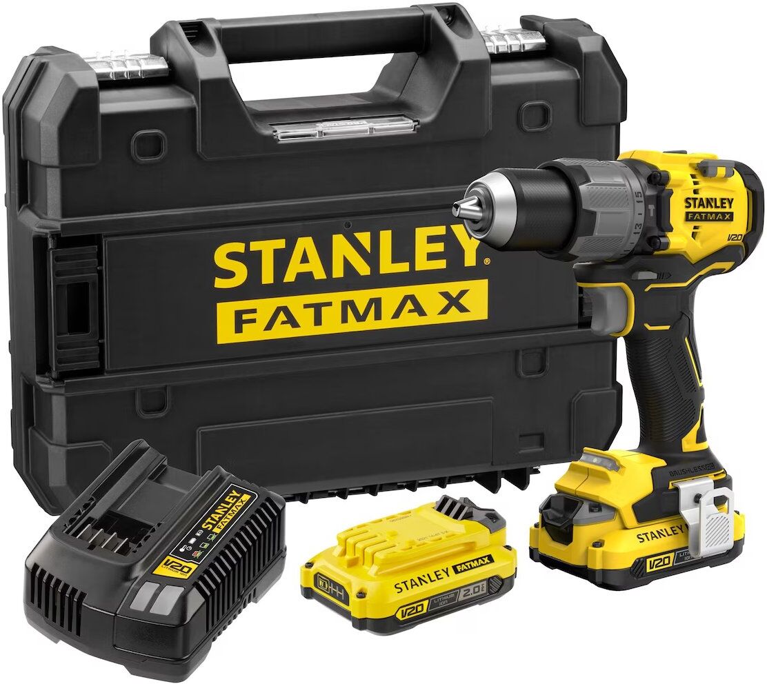 Trapano percussione Stanley SFMCD726DT FATMAX V20 Brushless