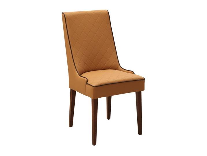 JVmoebel Esszimmerstuhl Elegante Lederstühle im Art Deco Stil für Esszimmer und Gastronomie (Set), Made in Europa