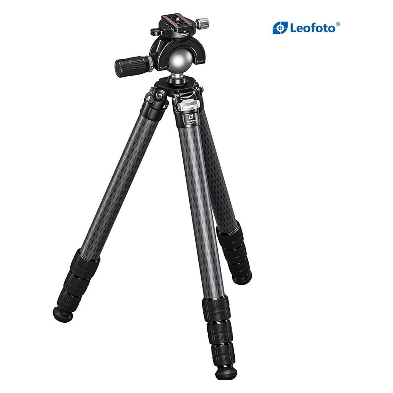 Leofoto SA-404C+MH-60S CNC Tripod Hard Anodize (2006205175) (Carbon, Metall) (2006205175)