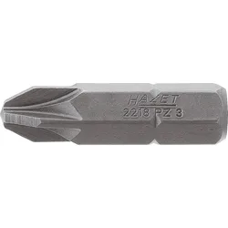 HAZET Bit Sechskant 8 (5/16 Zoll) Pozidriv Profil PZ - 2218-PZ4