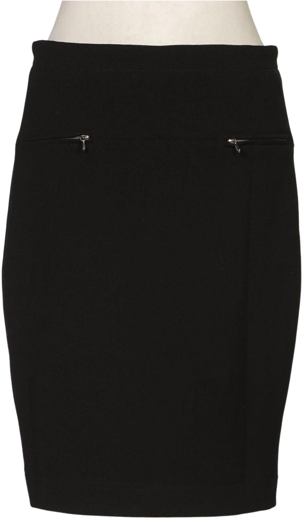 Blacky Dress Damen Rock, Schwarz, Gr. EU 38, Synthetik / Elasthan / Schurwolle - Second Hand