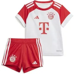 ADIDAS Kinder Fananzug FC Bayern München 23/24 Kids Heim, Größe 74 in Pink Pink
