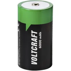 Voltcraft Mono (D)-Akku Li-Ion 6000 mAh 1.5 V 2 St. (2 Stk., 13, D, D, 6000 mAh), Batterien + Akkus
