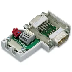 Wago 750-970 PROFIBUS-Feldbusstecker, lichtgrau 750970