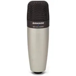 Samson C-01 Kondensator-Mikrofon mit Gelenkarm Weiss, Mikrofon