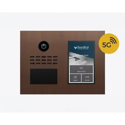 DoorBird D31TDH 5G IP Video Türsprechanlage – Echte Baubronze